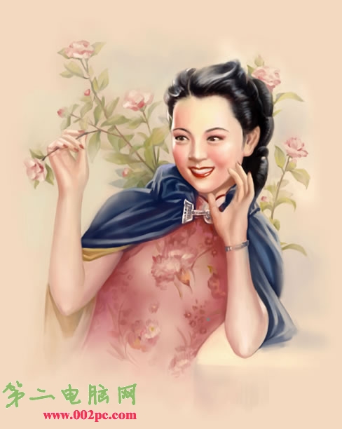 ��Photoshop�ֻ���Ϻ��·����껭�̳�